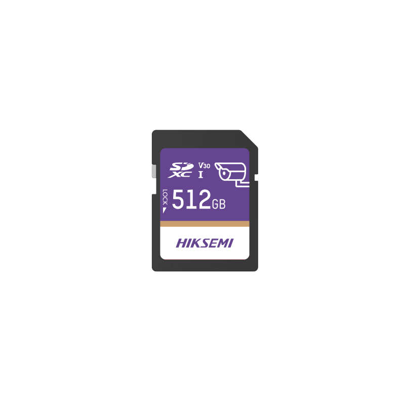 Memoria SD 512GB Hiksemi para Videovigilancia Clase 10 | Precio México - Envío Inmediato | LM Soluciones